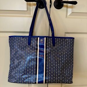 Tory Burch Coated Canvas Tote